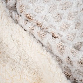 Pătură din imitație de blăniță 4Home Scales, 150 x 200 cm