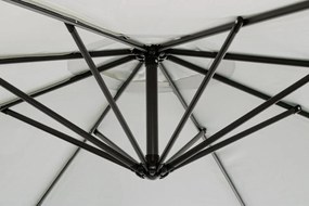 Umbrela de gradina crem din poliester si metal, ∅ 300 cm, Texas Bizzotto
