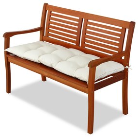 Deuba Perna de banca 110x45x8cm - culoare crem