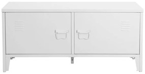 Pantofar alb cu bancă din metal Salino – Støraa