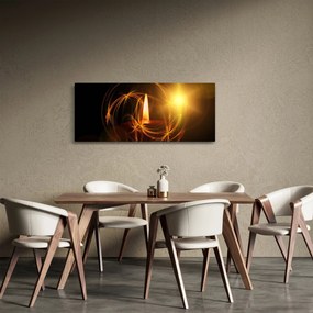 Tablou cu lumânare (120x50 cm)