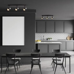 Spot CINO 3xGU10/8W/230V negru