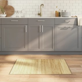 vidaXL Covor dreptunghiular, natural deschis, 70x100 cm, bambus