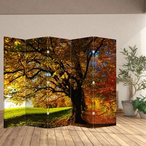 Paravan - Copac toamna (210x170 cm)