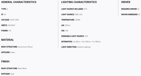 Veioza LED / Lampa de masa ultramoderna USB / Wireless charger NIKO