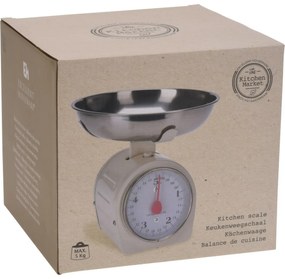 Cântar mecanic de bucătărie EH 5 kg, alb