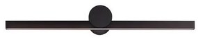 Aplica de perete LED pentru oglinda baie IP54 BREGGO negru, 61cm