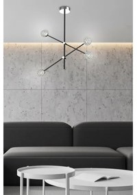 Lustră pe tijă PAKSOS 4xG9/5W/230V neagră