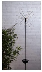 Decorațiune solară LED cu diode albe pentru exterior Star Trading Firework, înălțime 100 cm