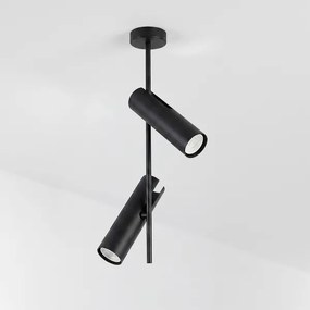 Brilagi - Lustru pe tijă BRANCH 2xGU10/30W/230V negru