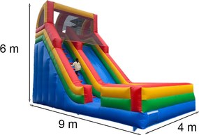 Castel gonflabil Play IV 9x4x6m