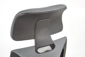 Scaun de birou Valdez gri/negru