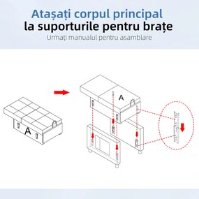 HOMCOM Fotoliu Pat Individual cu Spătar Reglabil pe 3 Nivele, 2 Roți și Pernă din Țesătură, 69x82x85 cm, Albastru | Aosom Romania