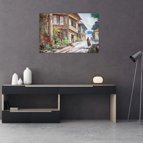 Tablou - Satul filipinez, Asia (90x60 cm)