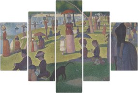 Tablou - Georges Seurat, A Sunday on La Grande Jatte, reproducere (150x105 cm)