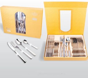 Set tacamuri Bohmann BH BP 24, 24 piese., Otel inoxidabil