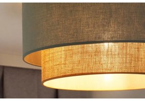 Plafonieră Duolla BOHO 1xE27/15W/230V d. 45 cm verde/maro