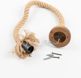 Lustră pe cablu Brilagi KOS 1xE27/60W/230V fag