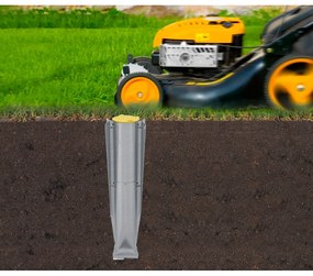 Uscător de rufe argintiu pentru grădină 50 m Lift-o-Matic Advance – Brabantia