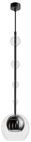 Pendul design modern decorativ Ros negru