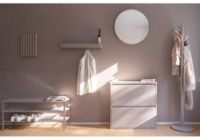 Pantofar gri-bej din metal Rex – Spinder Design