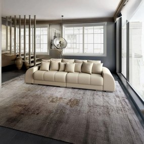 Canapea extensibilă dumonde cu 2 lăzi de depozitare si sezut confortabil din spuma high-density, Verona Enjoy Camel 310x100 cm