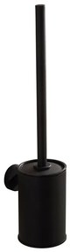 Perie de toaletă de perete Aqualine SAMBA negru