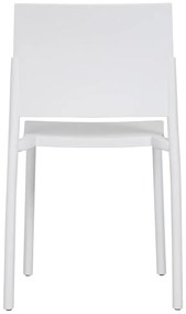 Scaun din plastic KOSTAS, alb
