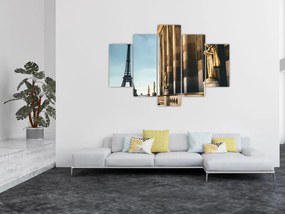 Tabou din piața Trocader, Paris (150x105 cm)