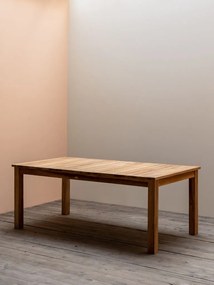 Masa dining de exterior, din lemn de tec, Tirama