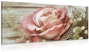 Tablou trandafir vintage elegant