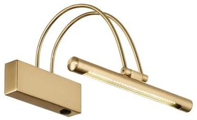 Aplică LED pentru tablouri Ideal Lux BOW LED/3,5W/230V 26 cm CRI 90 auriu