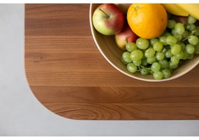 Măsuță de cafea din lemn de frasin Ragaba Contrast Tetra, natural, 110 x 110cm