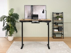 Masă PC Osto 140 (stejar negru + negru). 1109839