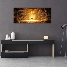 Tablou - Disc luminos (120x50 cm)