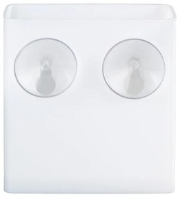 Perie de WC albă din plastic - Maximex