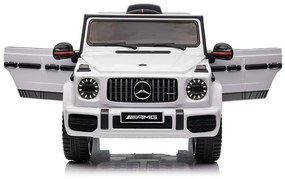 Mașină electrică Baby Mix Baby Mercedes-Benz G63AMG, alb