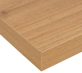 Raft în culoare naturală cu aspect de lemn de stejar 120 cm Estantes – Casa Selección
