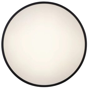 Plafoniera LED dimabila cu telecomanda design modern WISS negru 41744-48S GL