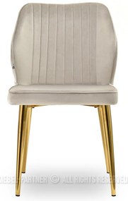 Scaun Greta K (bej + auriu). 1111058