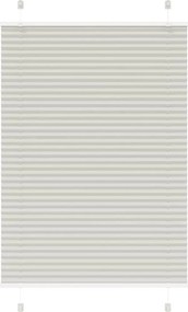 vidaXL Jaluzea plisată gri deschis 100x100cm Lățime țesătură 99,4cm