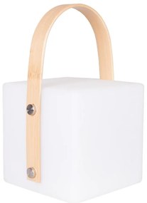 Lampă LED RGBW de exterior MAJORKA, 0,5 W, 5 V, USB, 1200 mAh, IP44, albă