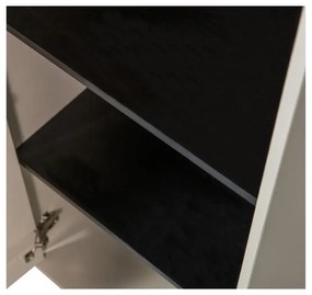 Rafturi suplimentare gri 2 buc. 48x1,5 cm Daily – vtwonen