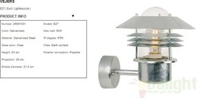 Aplica de perete exterior IP54 Vejers Up GS 25091031NL