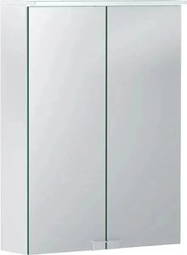 Dulap cu oglinda suspendat Geberit Option Basic alb mat 50 cm
