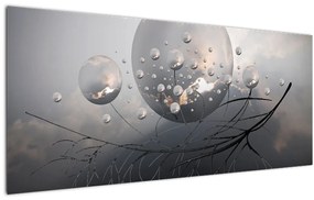 Tablou bilelor abstracte (120x50 cm), în 40 de alte dimensiuni noi