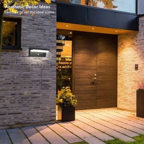 Aplică LED solară cu senzor SUN SENSE LED/10W/3,7V 4000 mAh IP44