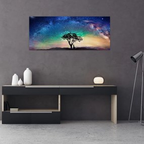 Tablou - Relaxare sub stele (120x50 cm)