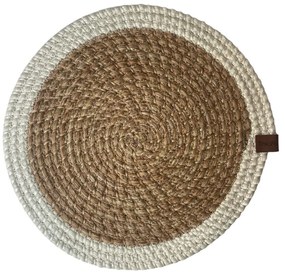 Suport pentru farfurii din iută ø 33 cm Wicker – Mila Home Luxury