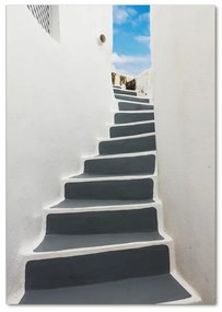 Fotografie imprimată pe sticlă Santorini, Grecia